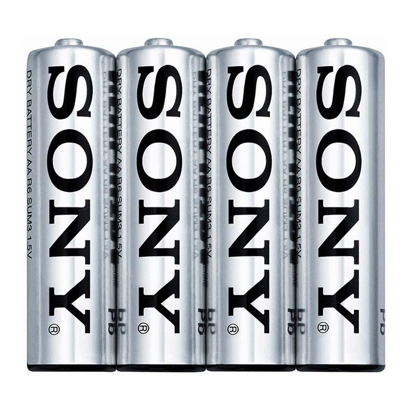 باتری چهارتایی قلمی Sony New Ultra R6 1.5V AA شرینک