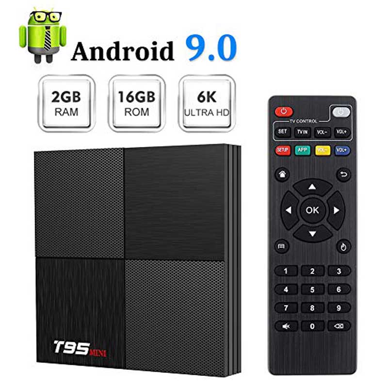 اندروید باکس Sunvell T95 Mini 16GB 4K + ریموت کنترل