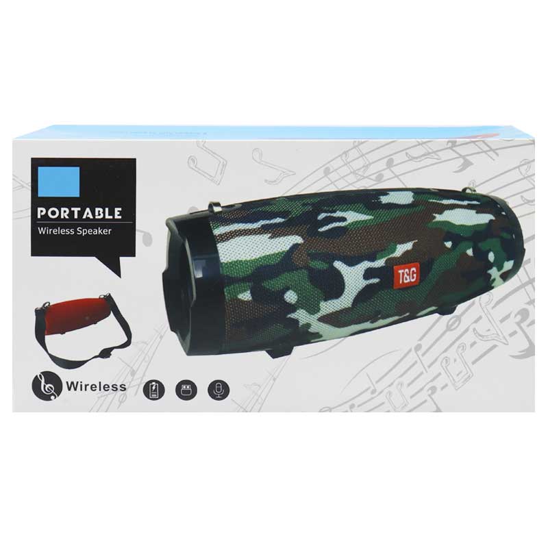 اسپیکر بلوتوثی رم و فلش خور T&G TG-504