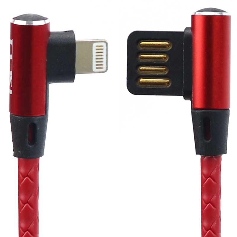 کابل آیفونی TSCO TC i76 2.1A 1m دو سر L