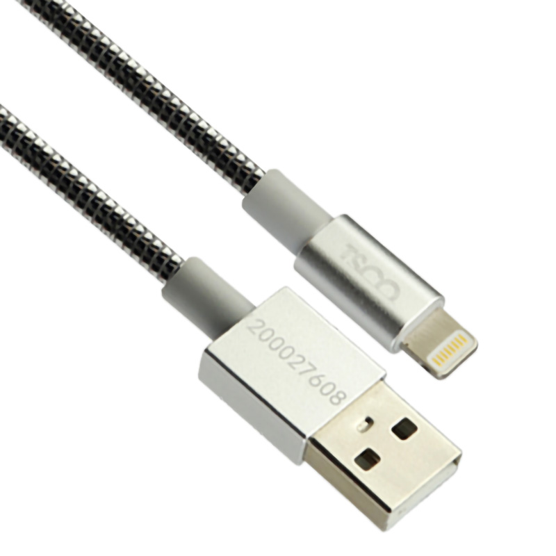 کابل آیفونی فلزی TSCO TC i27 1m
