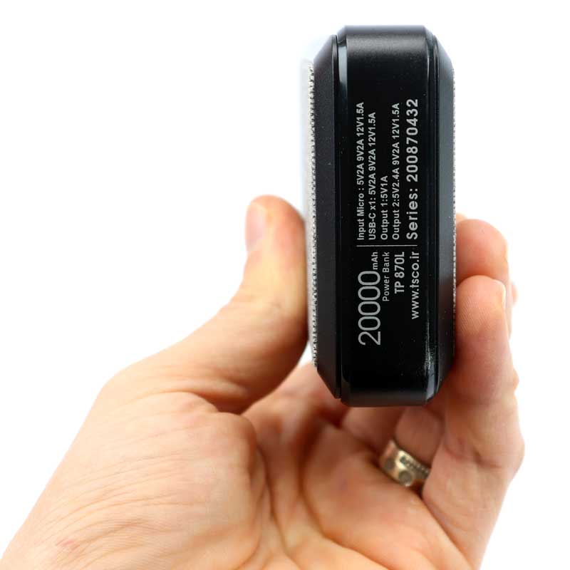 پاور بانک فست شارژ 20000 تسکو TSCO TP 870L