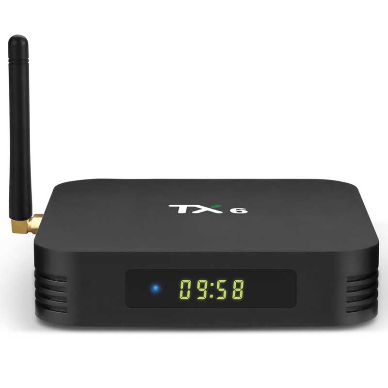 اندروید باکس TX6-A 32GB 4K + ریموت کنترل