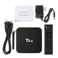 اندروید باکس TX6-A 32GB 4K + ریموت کنترل