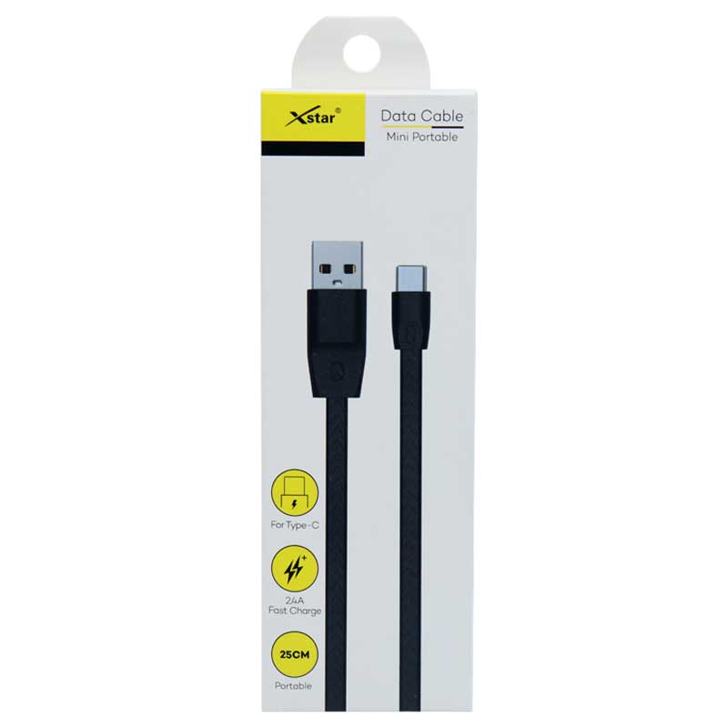 کابل کوتاه XStar MJ-03 Type-C 2.4A 25cm