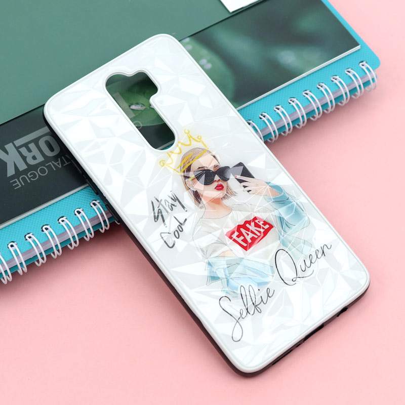 قاب طرحدار دیاموند کد3 شیائومی Redmi Note 8 Pro سری B