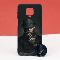 قاب طرحدار + پاپ سوکت Xiaomi Redmi Note 9 Pro کد9 سری B