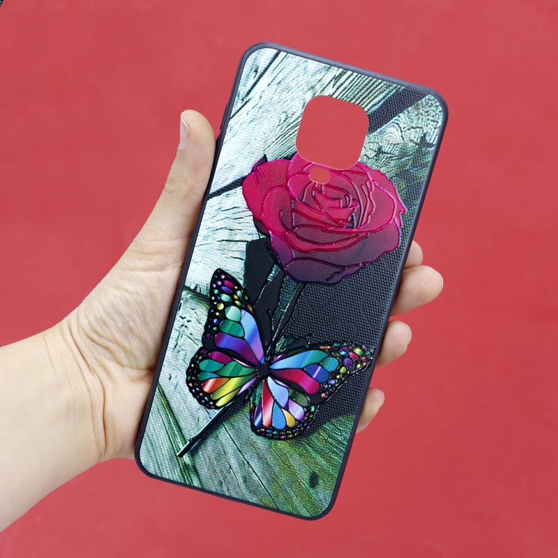قاب طرحدار + پاپ سوکت Xiaomi Redmi Note 9 Pro کد7 سری B