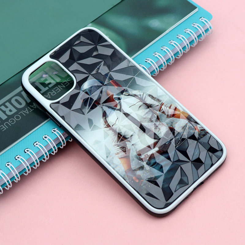 قاب طرحدار دیاموند کد7 آیفون iPhone 11 سری B