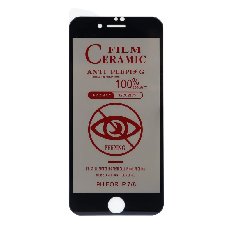 برچسب نانو پلیمر Privacy آیفون iPhone 7/8/SE 2020 مشکی