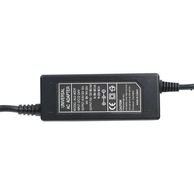 شارژر لپ تاپ فندکی 8 سر ALU-40DIF 40W