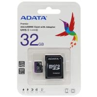 رم میکرو 32 گیگ ای دیتا ADATA Premier C10 U1 80MB/s + خشاب