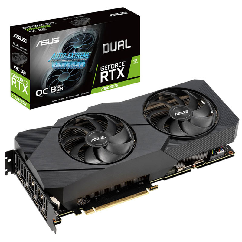 کارت گرافیک ASUS Dual RTX2080 Super O8G Evo GDDR6 256Bit