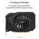 کارت گرافیک ASUS Phoenix Series GeForce GTX1650 O4GB GDDR6 128Bit
