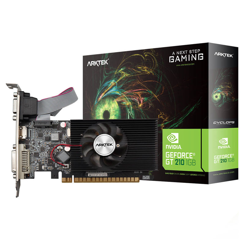 کارت گرافیک Arktek GeForce GT210 1GB GDDR3 64Bit