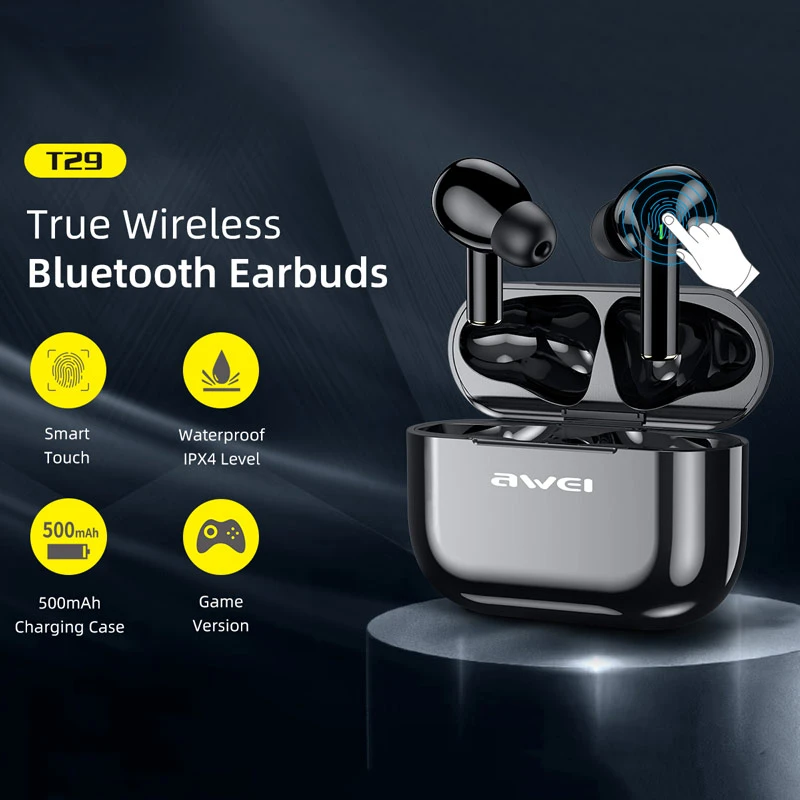 هندزفری بلوتوث دو تایی Awei Earbuds T29