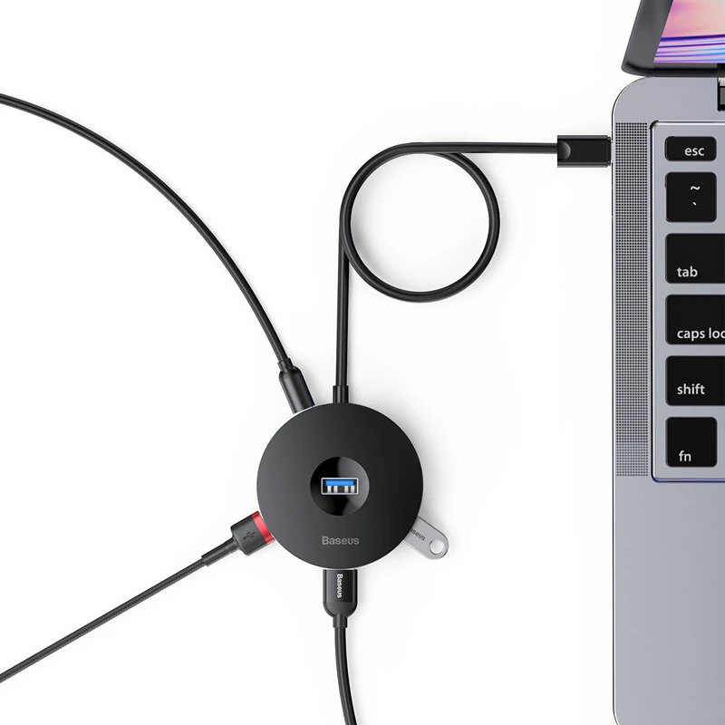 هاب 4 پورت USB3.0 باسئوس CAHUB-U