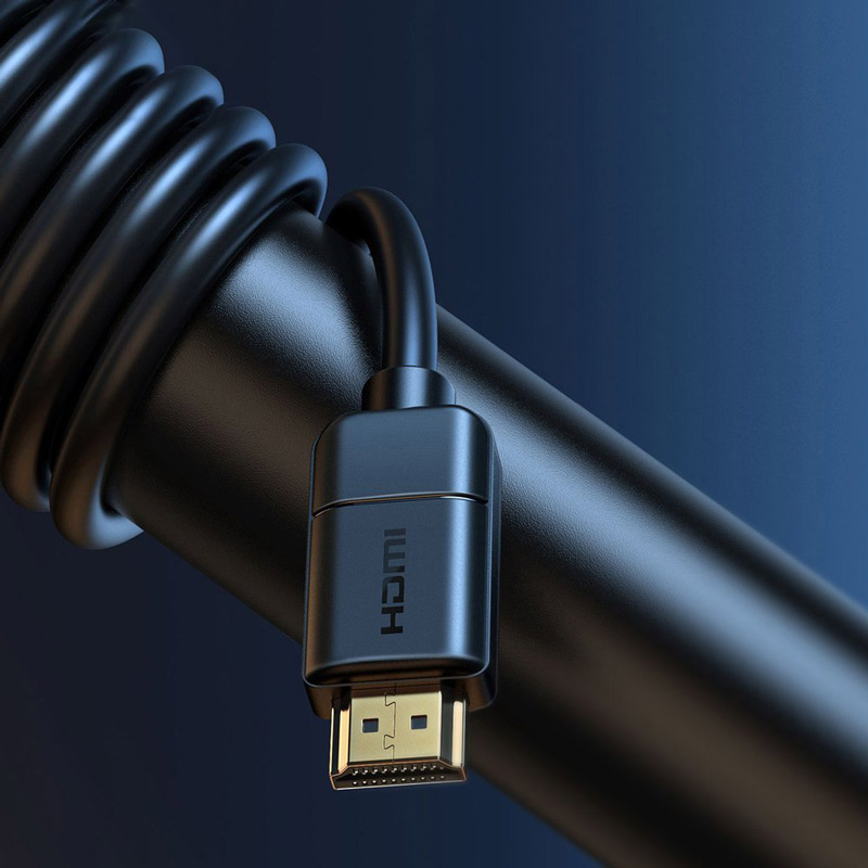 کابل Baseus High Definition Series CAKGQ-A01 HDR 4K HDMI 1m