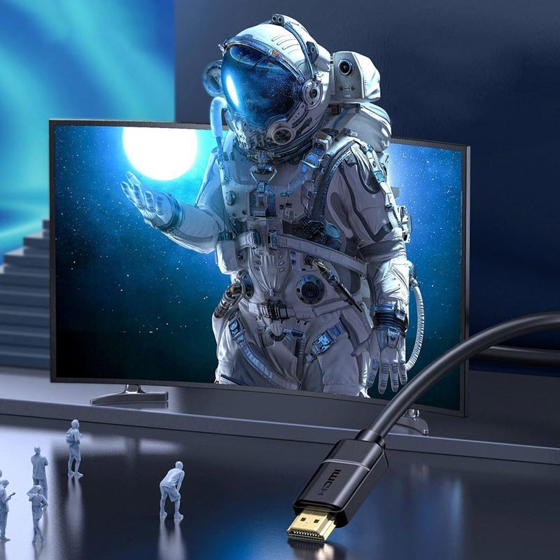 کابل Baseus High Definition Series CAKGQ-A01 HDR 4K HDMI 1m