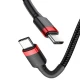 کابل تبدیل فست شارژ Baseus Cafule Series CATKLF-H QC3 Type-C To Type-C 2m