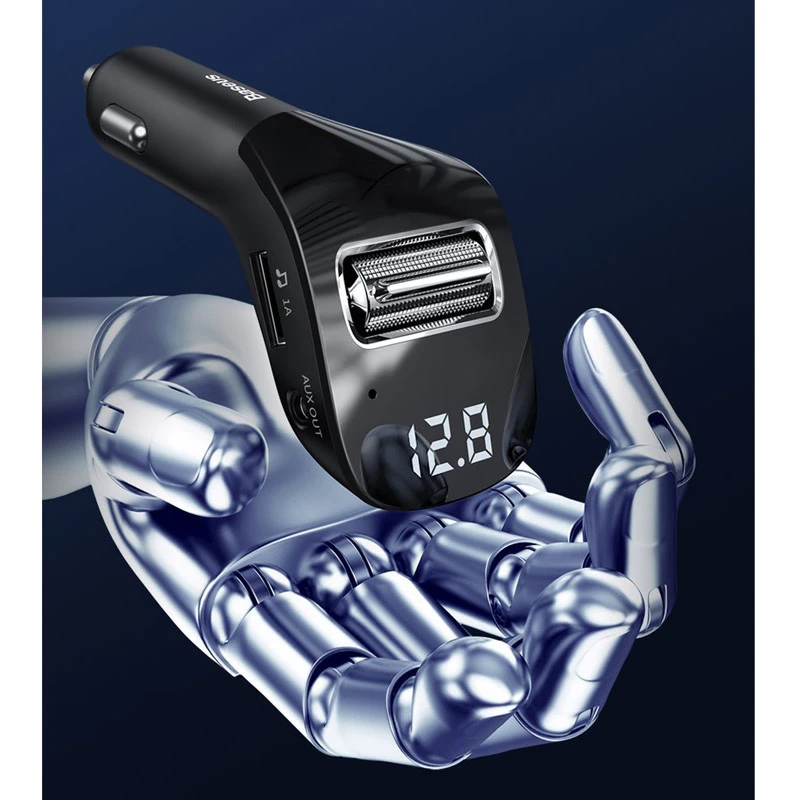 FM Player بلوتوثی + شارژر فندکی Baseus Streamer F40 CCF40