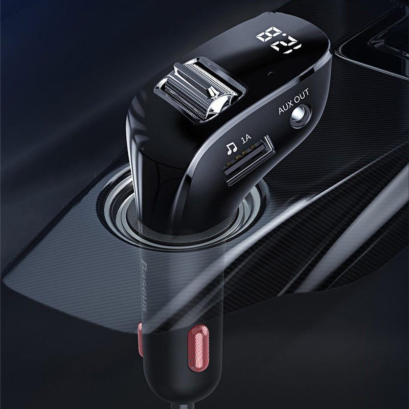 FM Player بلوتوثی + شارژر فندکی Baseus Streamer F40 CCF40