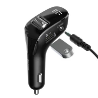 FM Player بلوتوثی + شارژر فندکی Baseus Streamer F40 CCF40