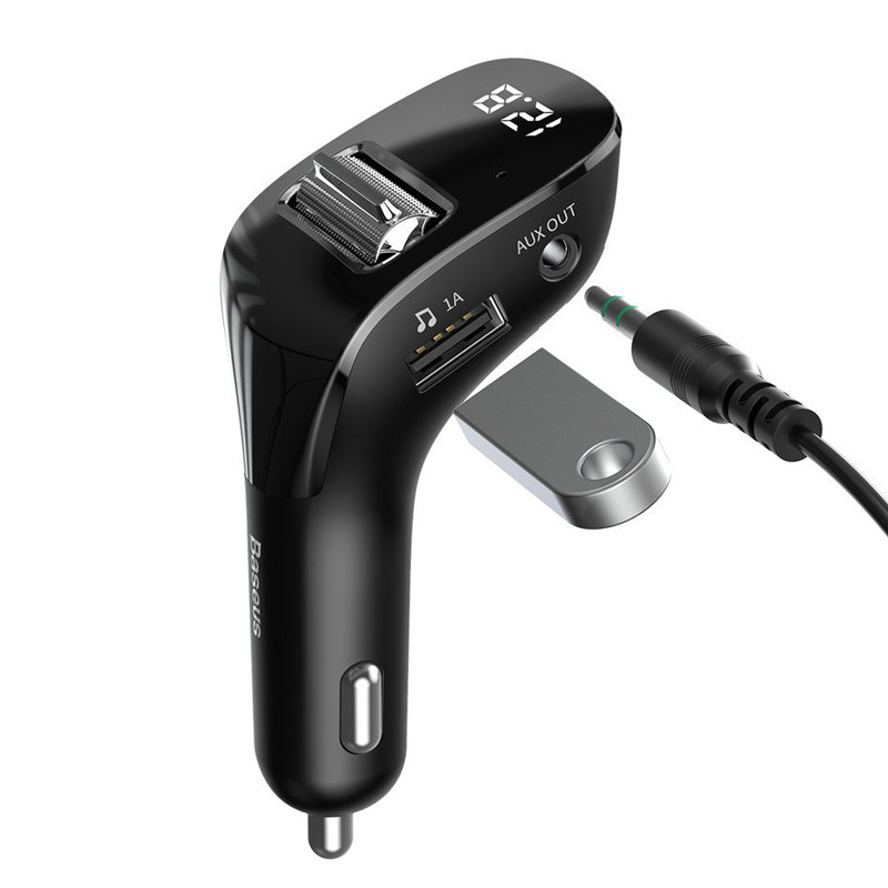 FM Player بلوتوثی + شارژر فندکی Baseus Streamer F40 CCF40