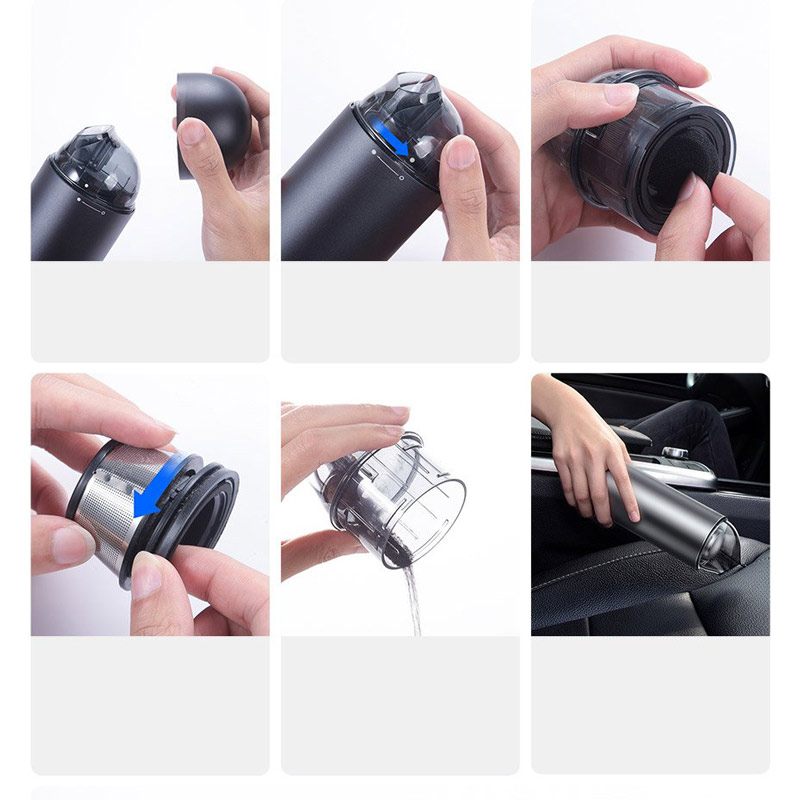 جارو شارژی ماشین باسئوس Baseus Capsule Cordless Vacuum CRXCQ01