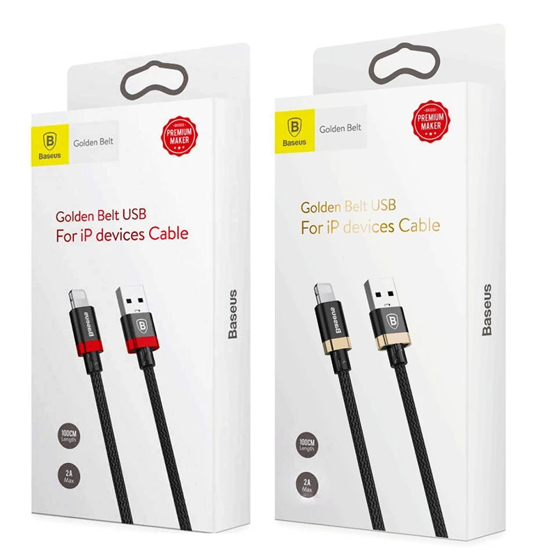 کابل آیفونی Baseus Golden Belt 1.5m