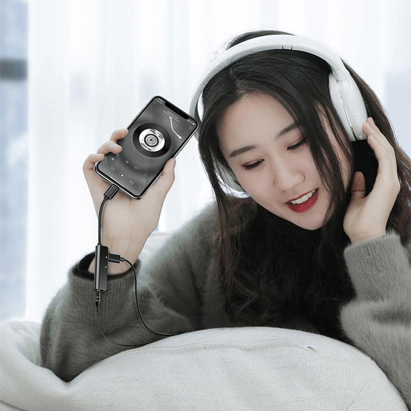 تبدیل Baseus L52 Lightning to AUX / Lightning