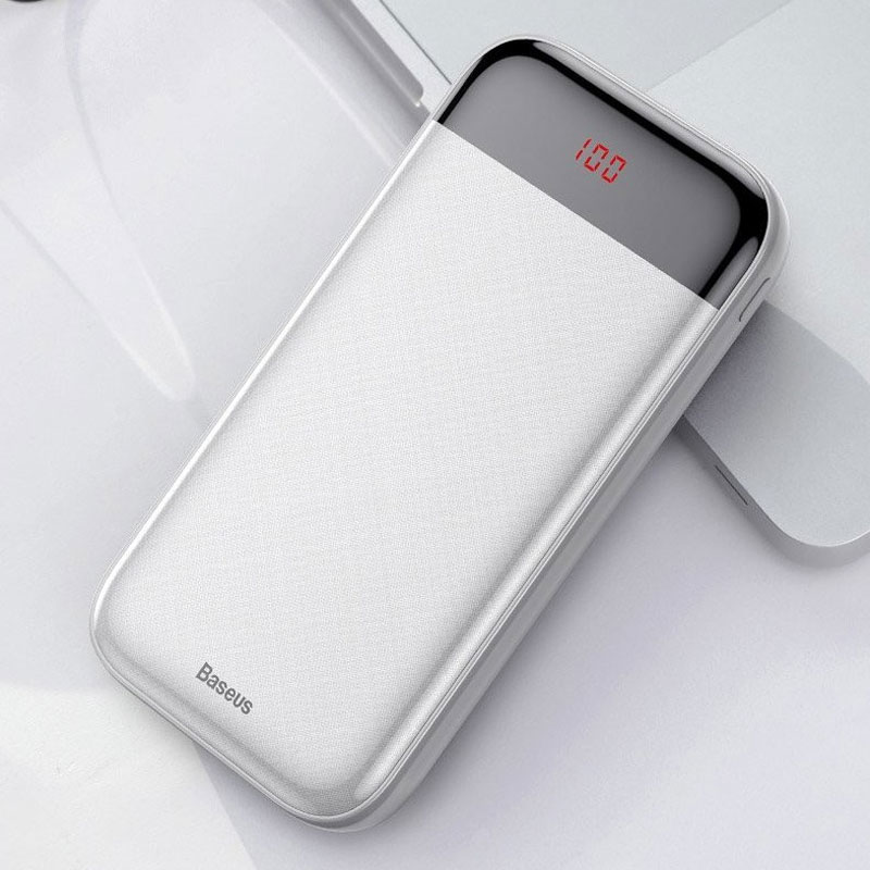 پاور بانک 20000 باسئوس Baseus Mini Cu Digital Display PPALL-CKU