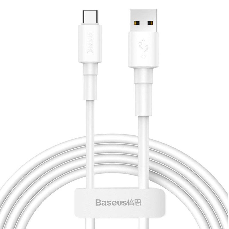 کابل Baseus Mini White CATSW-02 3A 1m Type-C