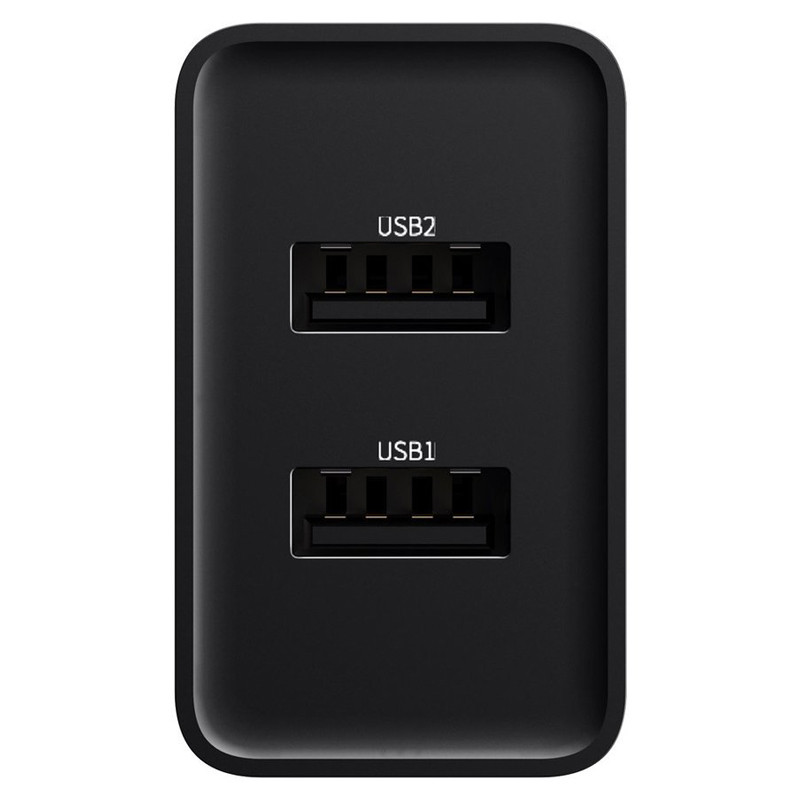 شارژر دیواری Baseus Speed Mini Dual U TZCCFS-R + کابل آیفونی