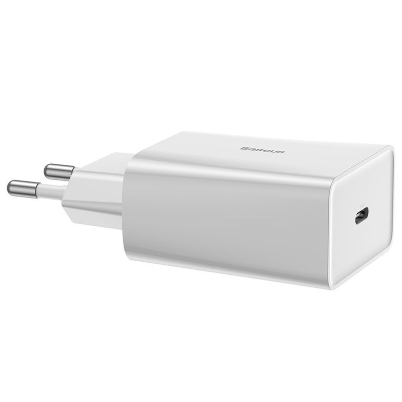 شارژر دیواری فست شارژ Baseus TZCCFS-F01 QC3 + کابل آیفون