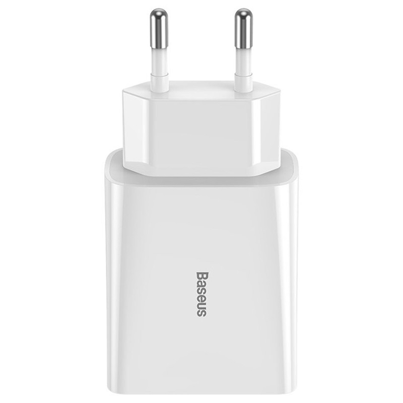 شارژر دیواری فست شارژ Baseus TZCCFS-F01 QC3 + کابل آیفون