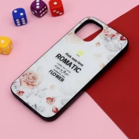 قاب Rose Love پشت گلسی iPhone 12 Mini