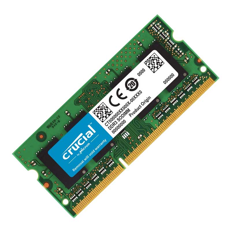 رم لپ تاپ کروشیال Crucial DDR3L 8GB 1600MHz