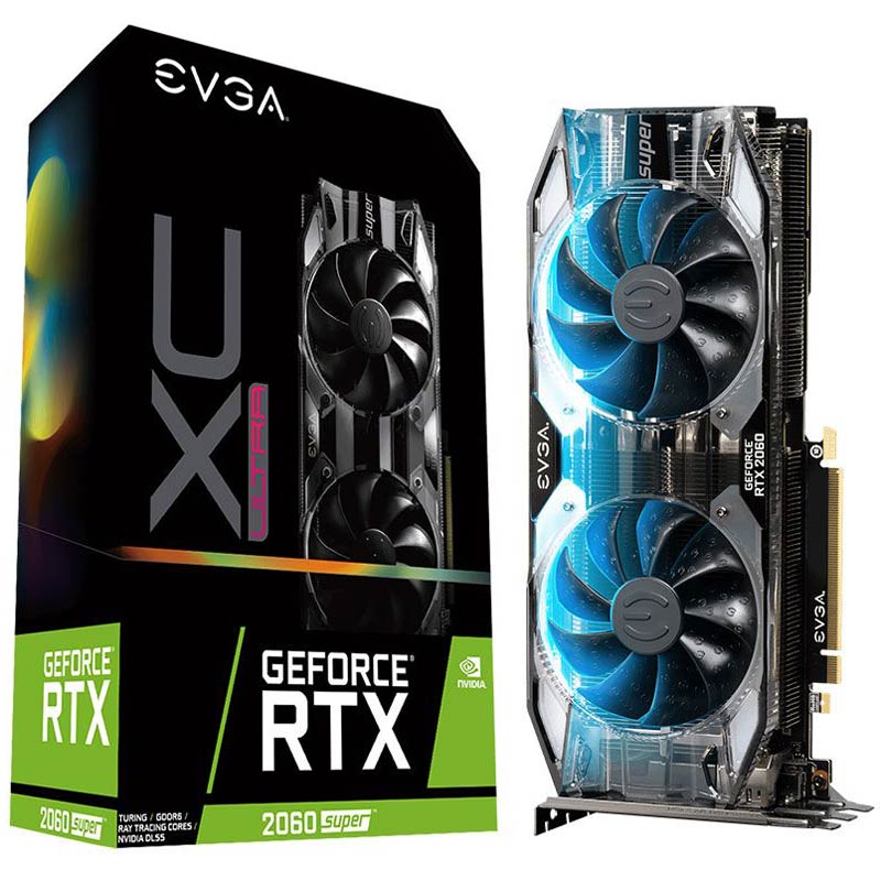 کارت گرافیک EVGA Ultra GeForce RTX2060 Super XC O8G GDDR6 256Bit