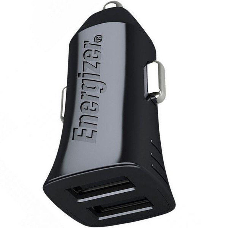 شارژر فندکی Energizer CKITB2CMC3 3.4A + هولدر + کابل میکرو یو اس بی