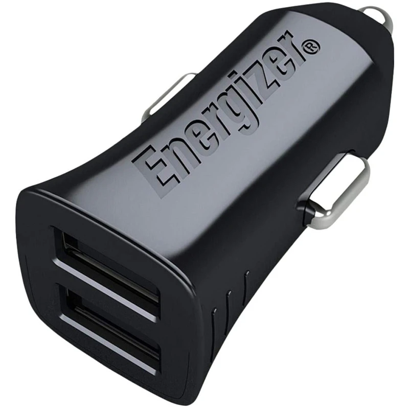 شارژر فندکی Energizer CKITB2CMC3 3.4A + هولدر + کابل میکرو یو اس بی