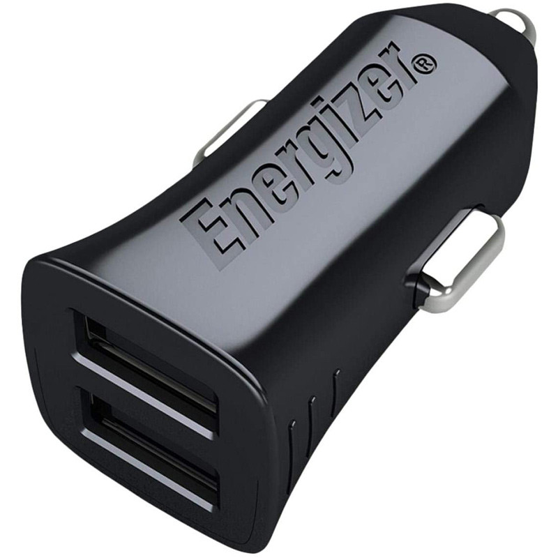 شارژر فندکی Energizer CKITB2CMC3 3.4A + هولدر + کابل میکرو یو اس بی