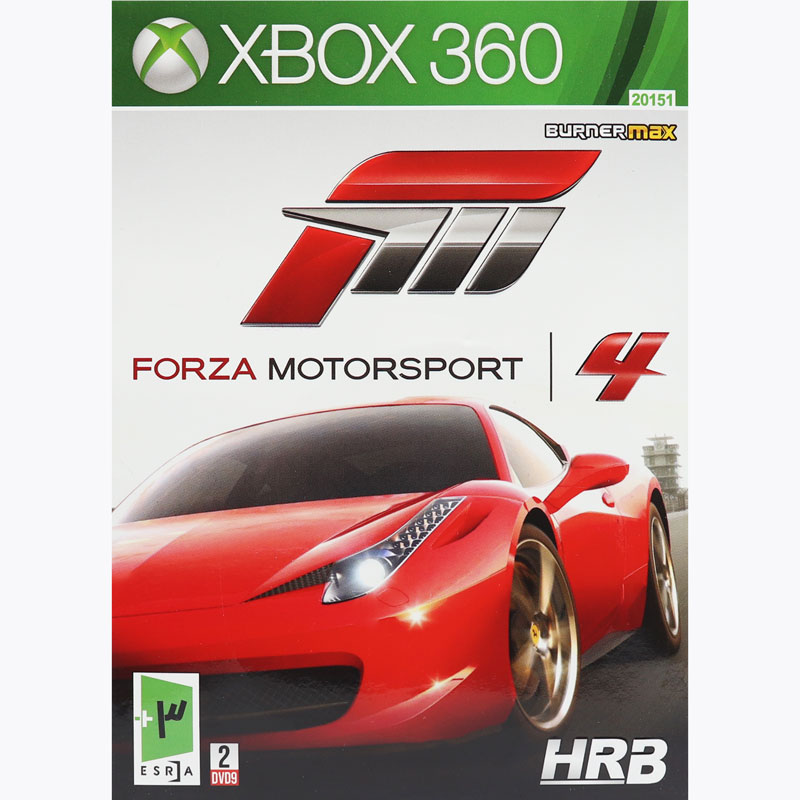 Forza Motorsport 4 Xbox 360 2DVD9 HRB