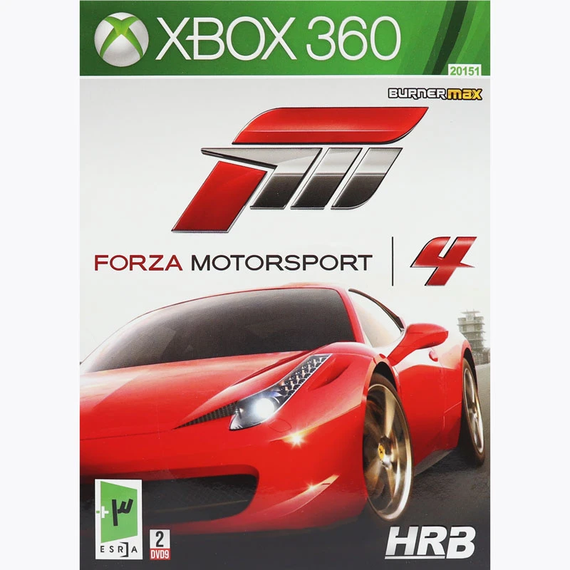 بازی Forza Motorsport 4 2DVD9 HRB مناسب برای XBOX 360