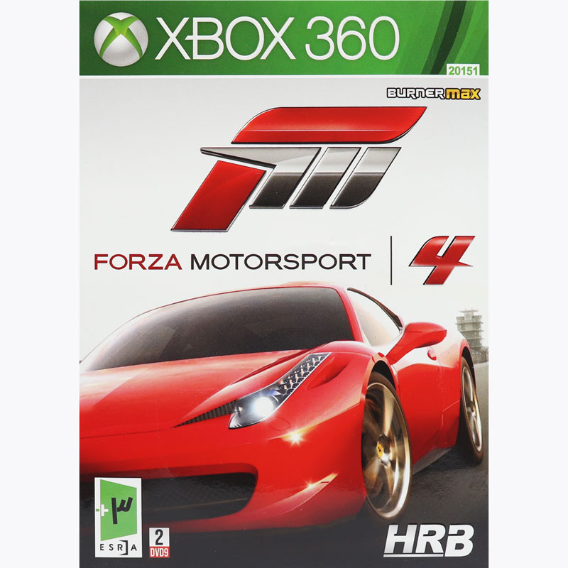 بازی Forza Motorsport 4 2DVD9 HRB مناسب برای XBOX 360