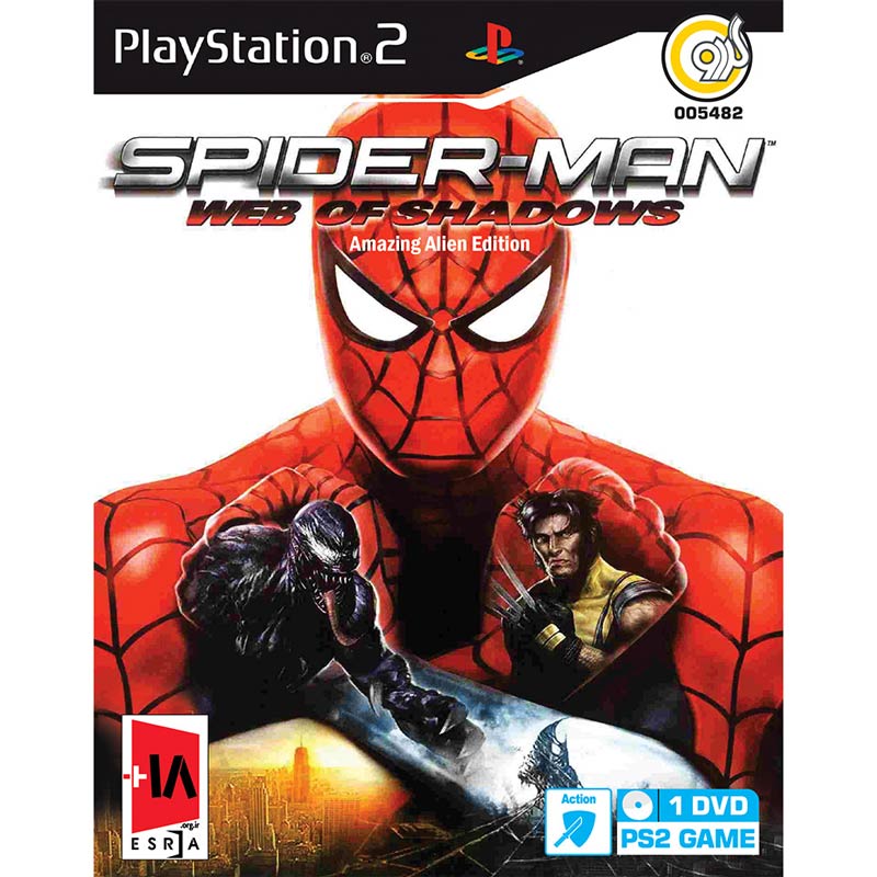 Spider-Man Web of Shadows PS2 گردو