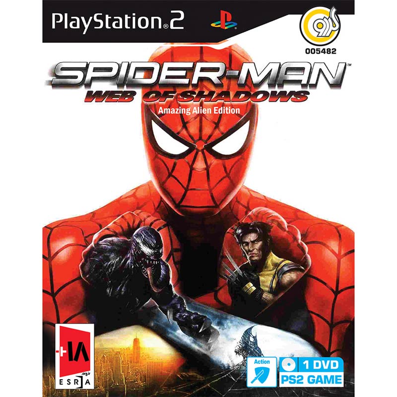 بازی Spider-Man Web of Shadows گردو مناسب برای PS2