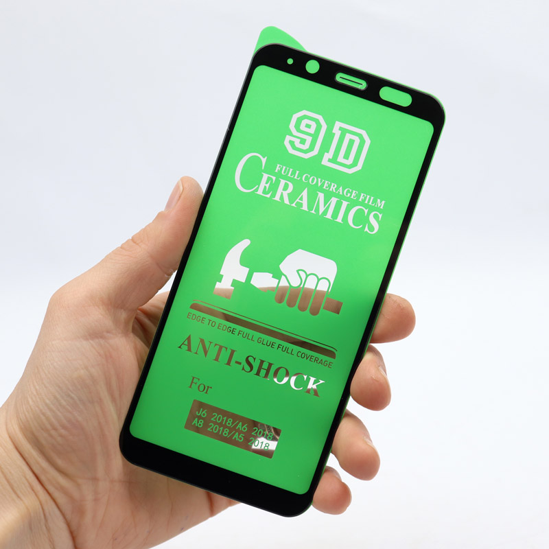 گلس سرامیکی براق Samsung A8 2018