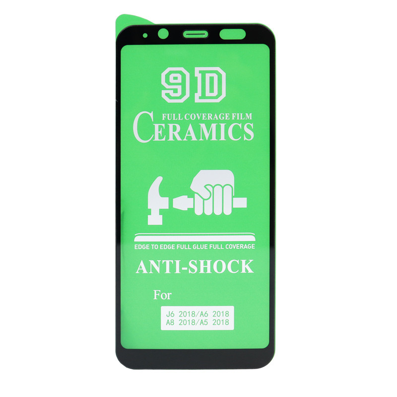 گلس سرامیکی براق Samsung A8 2018