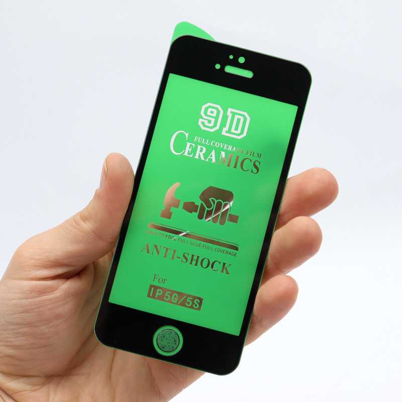گلس سرامیکی براق iPhone 5/5s مشکی